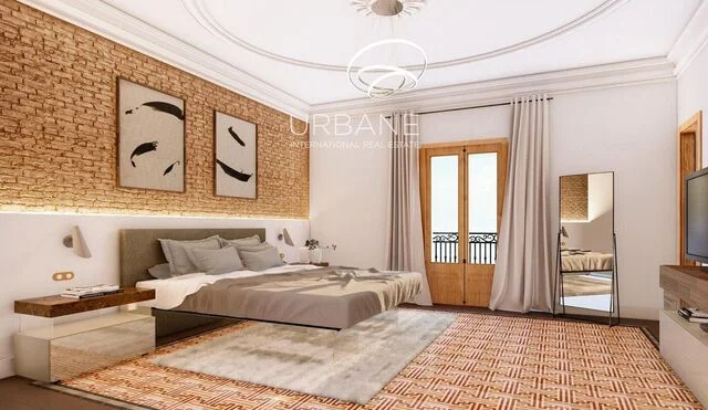 Reforming Eixample flat with three suites