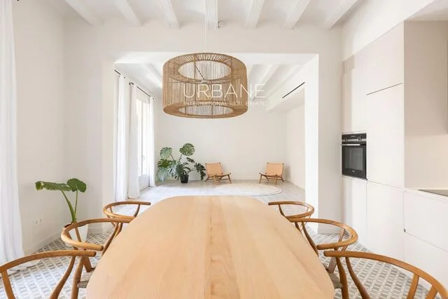 Reformed Born flat with rooftop access