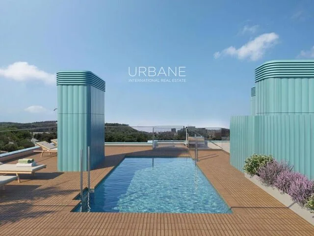 Off-plan Montjuïc apartment, two bedrooms