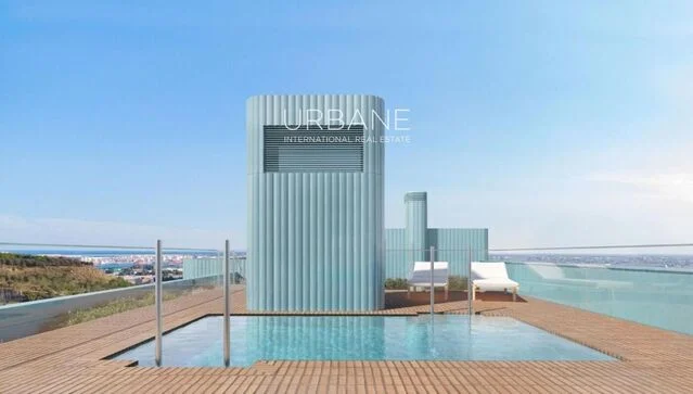 Off-plan Montjuïc apartment with pool, gym