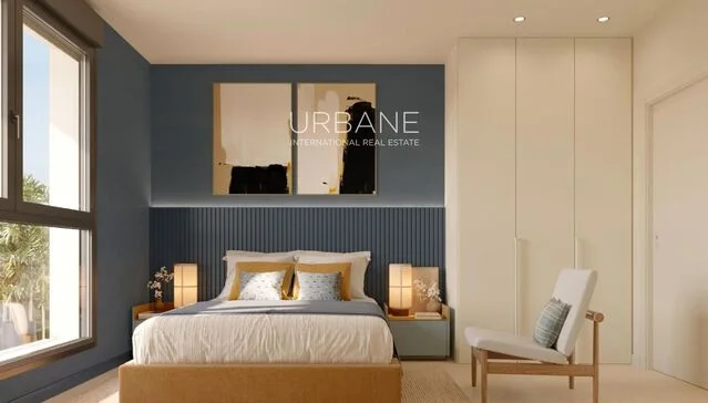 Apartamento de obra nueva en Montjuïc, dos dormitorios