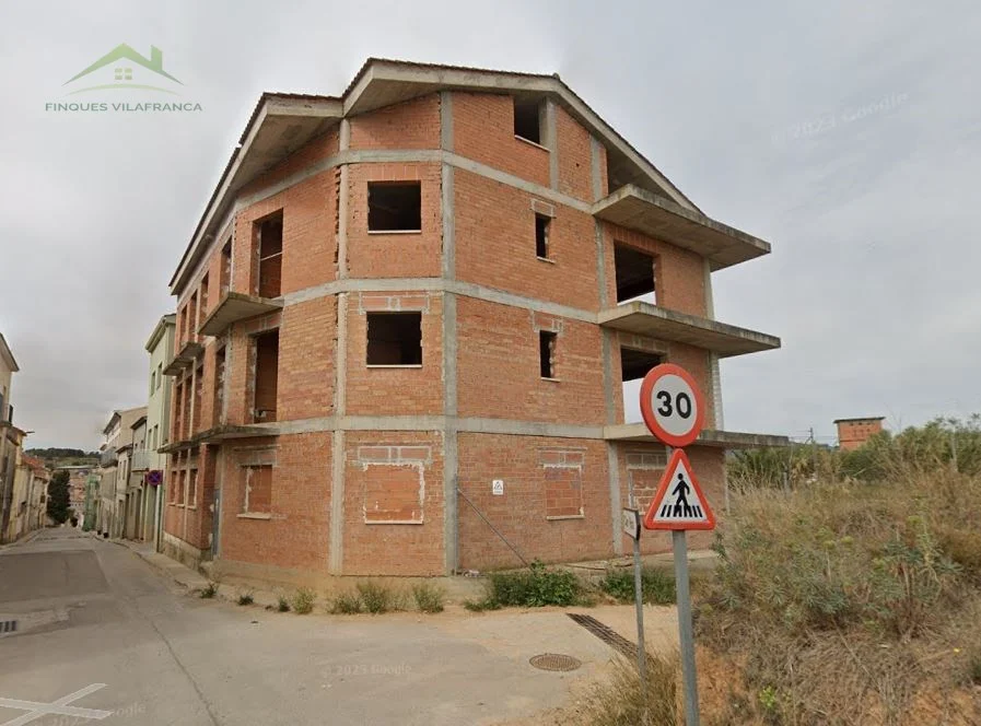 Edificio en construcción en Sant Pere