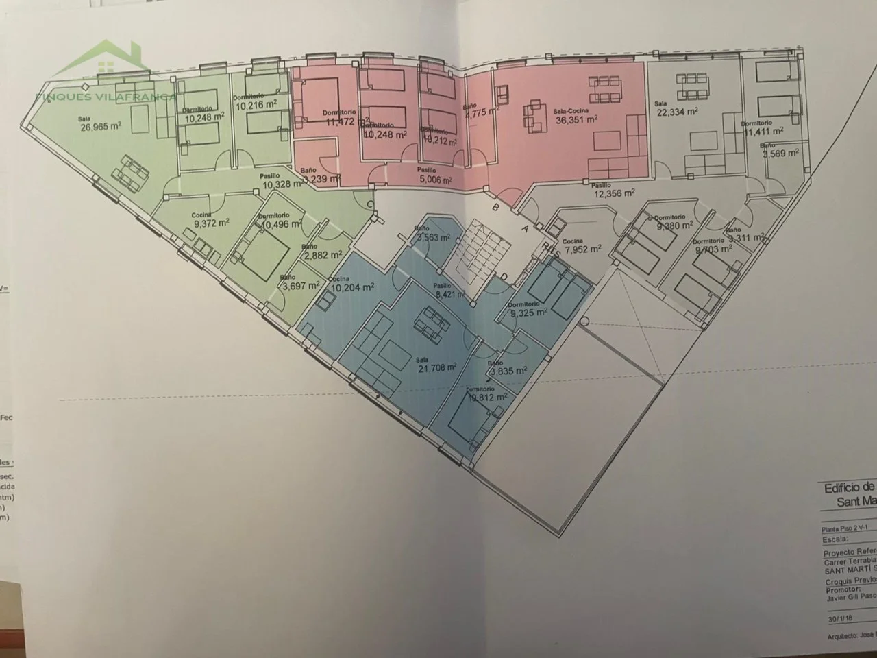 Parcela urbana para desarrollo en Sant Martí