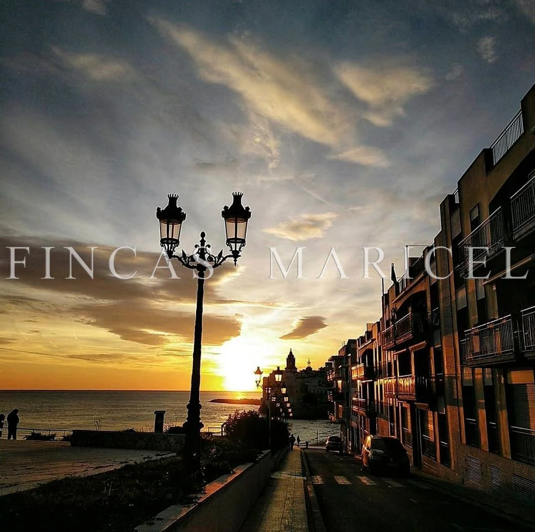 Ático frente al mar en Sitges de 147 m²