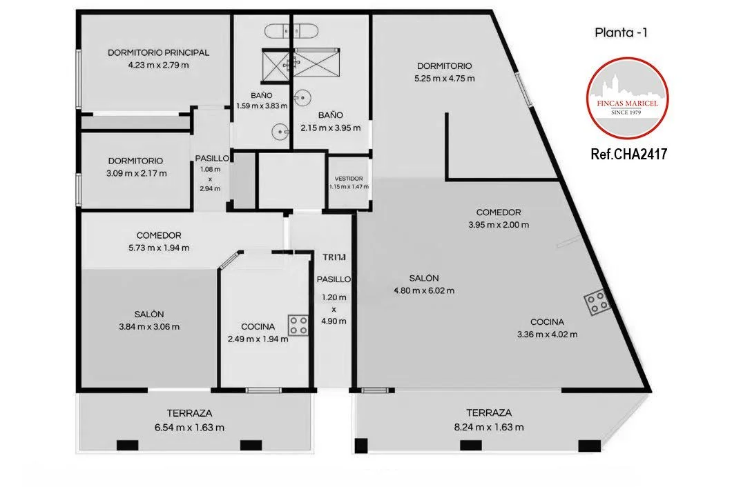 Chalet en Quintmar con tres apartamentos