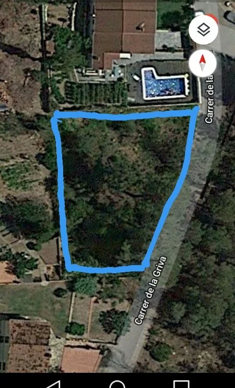 Solar urbano cerca de Sitges, 850 m²