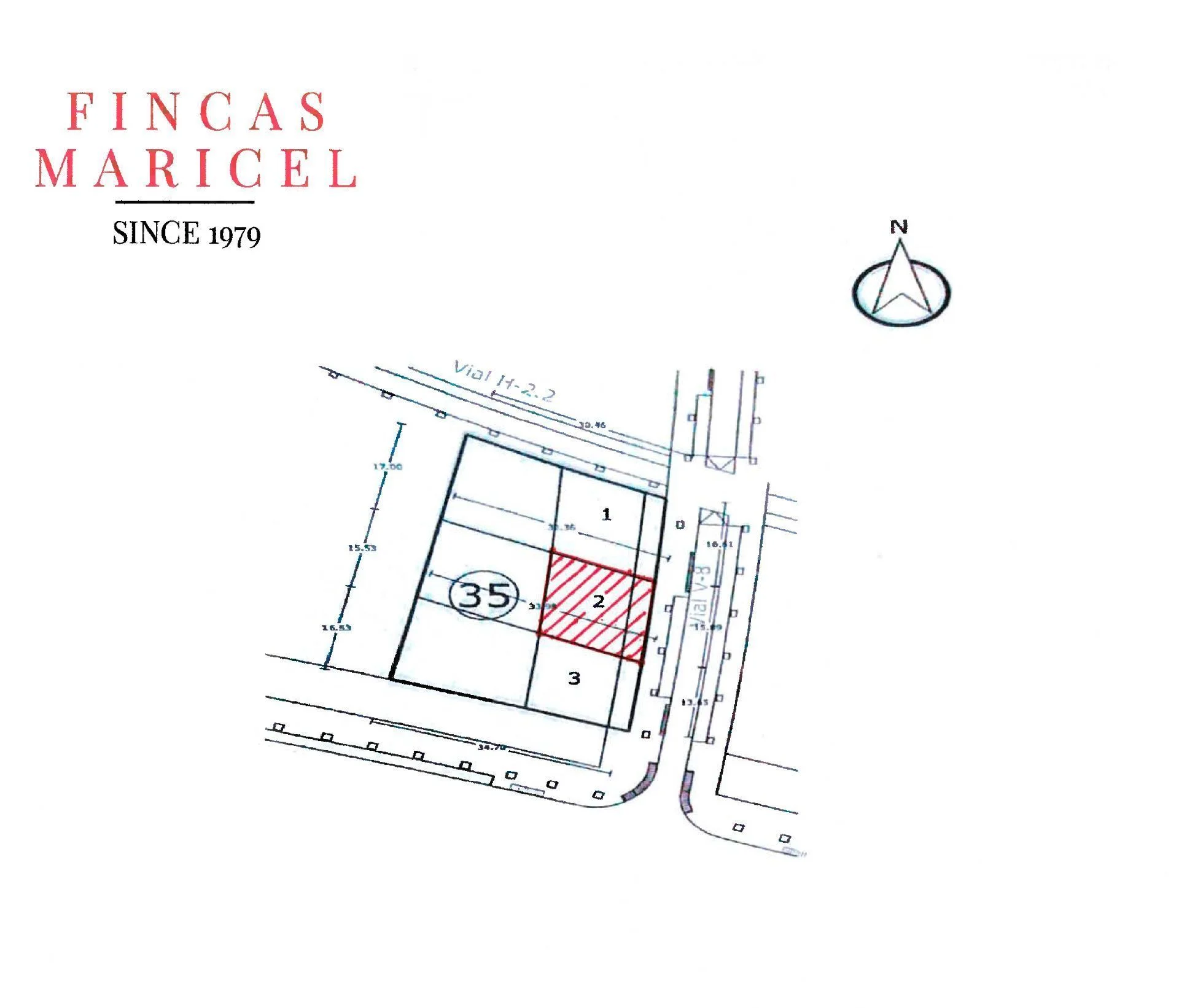 Sitges urban plot, 500 m²