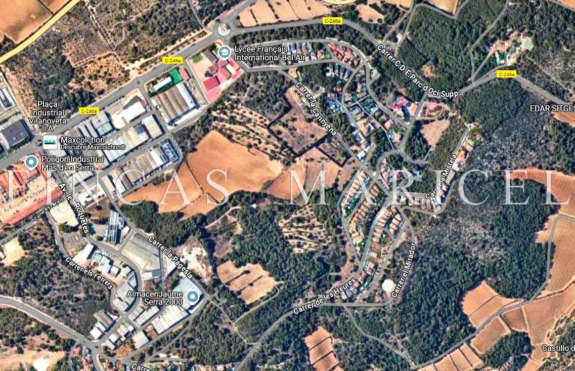 Industrial land near Vilanova and Sitges