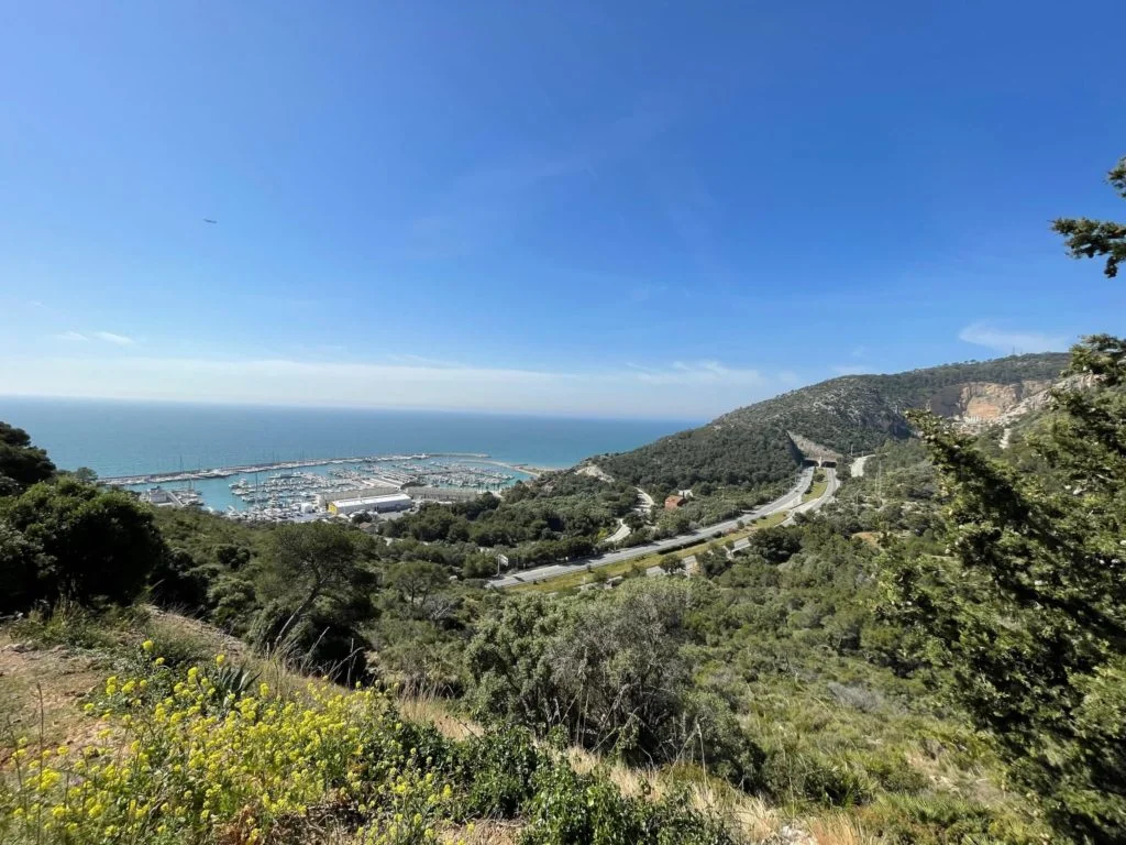 Buildable Rat Penat plot, Garraf views