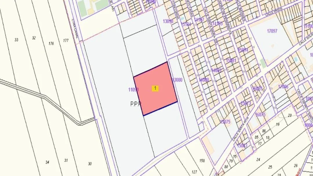Suelo urbanizable con 12.330 m² edificables