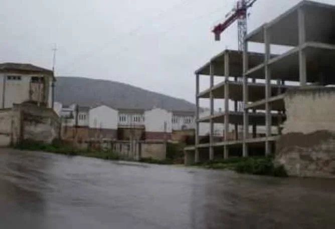 Halted residential development in Mancha Real