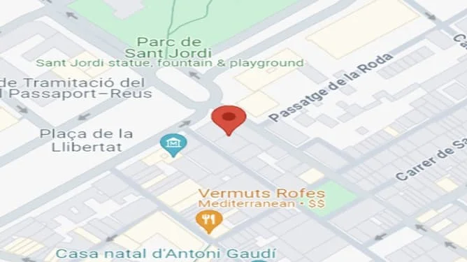 Garaje subterráneo en Reus, 3 m²
