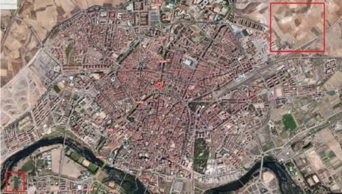 Parcela residencial en Salamanca, 7.829 m²