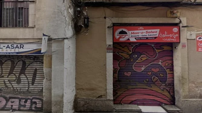 Piso alquilado de dos dormitorios en El Raval