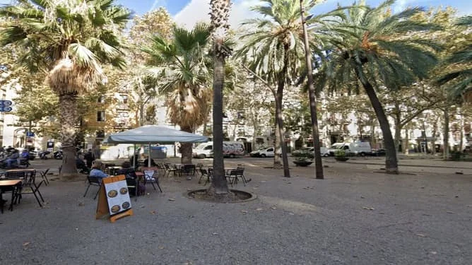 Piso alquilado en Barcelona, 49 m²