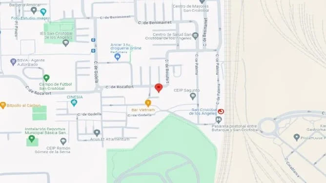 Parcela urbana en Madrid de 57 m²