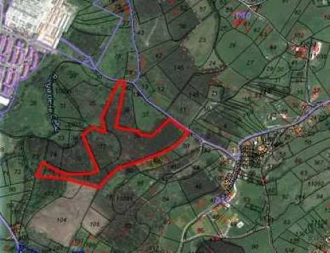 Developable Avilés land for green zone