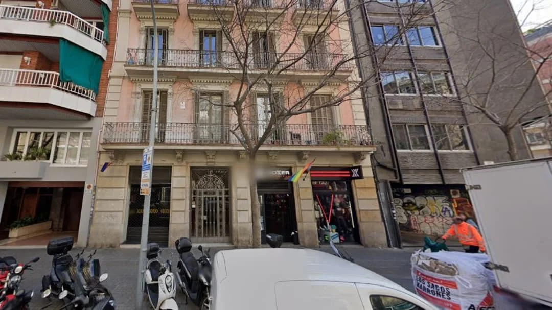 Tenanted Barcelona flat, two bedrooms