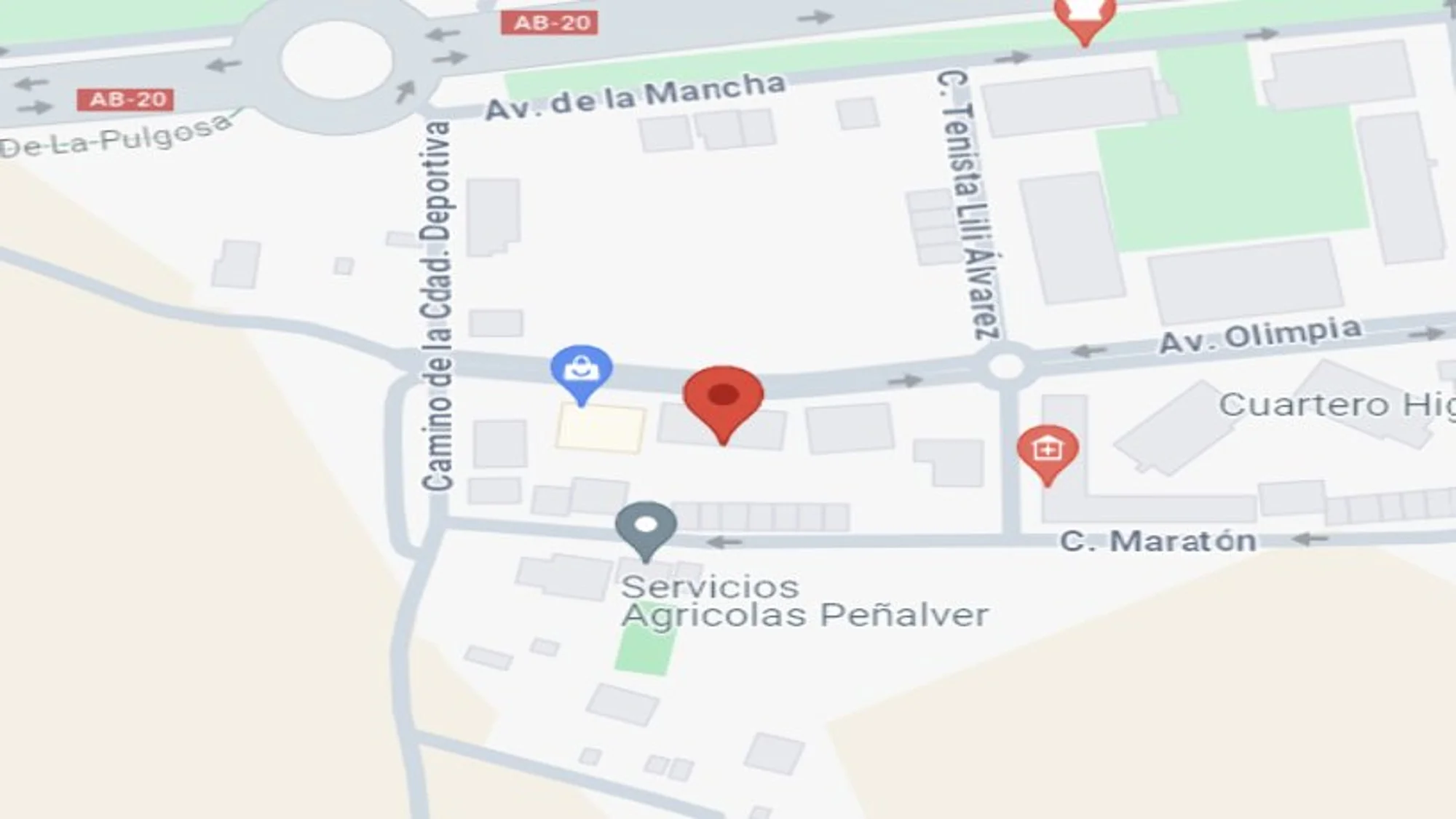 Central Albacete garage with one space