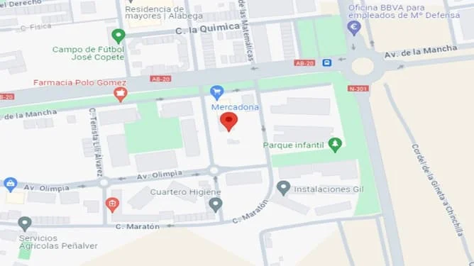 Garaje céntrico en Albacete, 17 m²