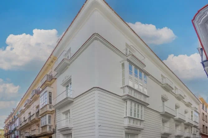Piso rehabilitado en Cádiz, un dormitorio