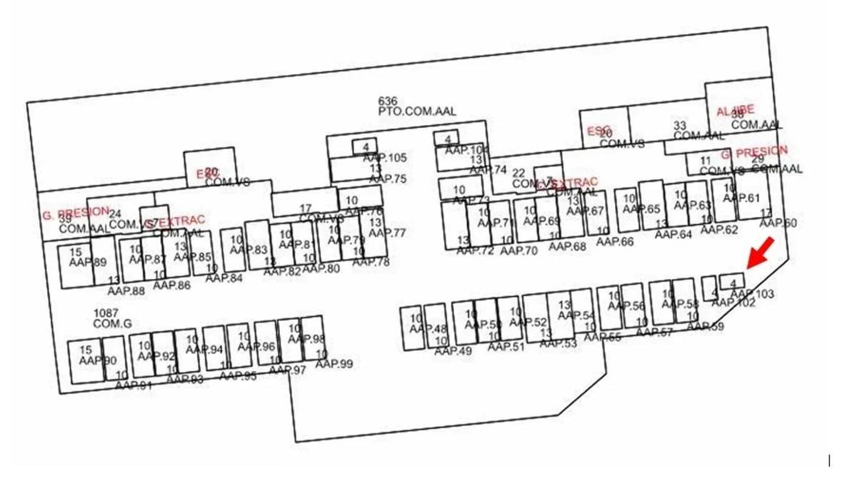 Garaje para moto en Leganés, 3,75 m²