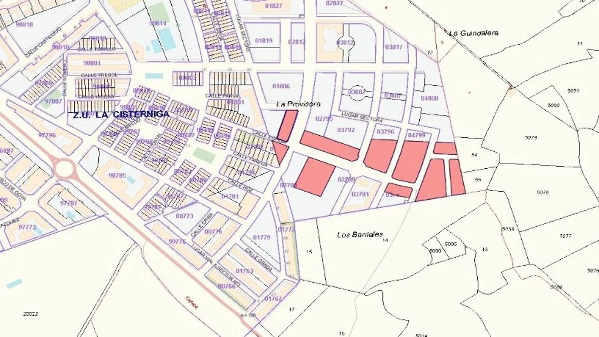 Urban residential plot in Cistérniga