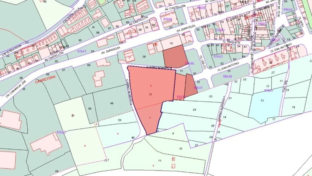 Co-owned urban land in Borriol