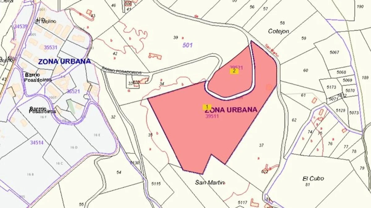 Terreno urbanizable en Piélagos, 43.470 m²