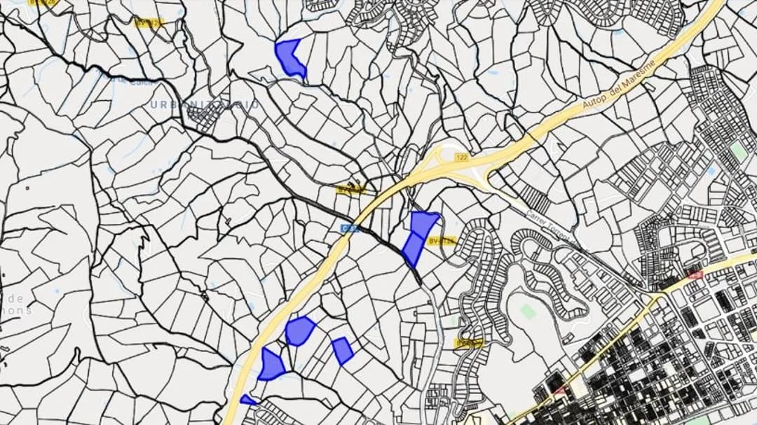 Developable land near Calella, 8,027 m²