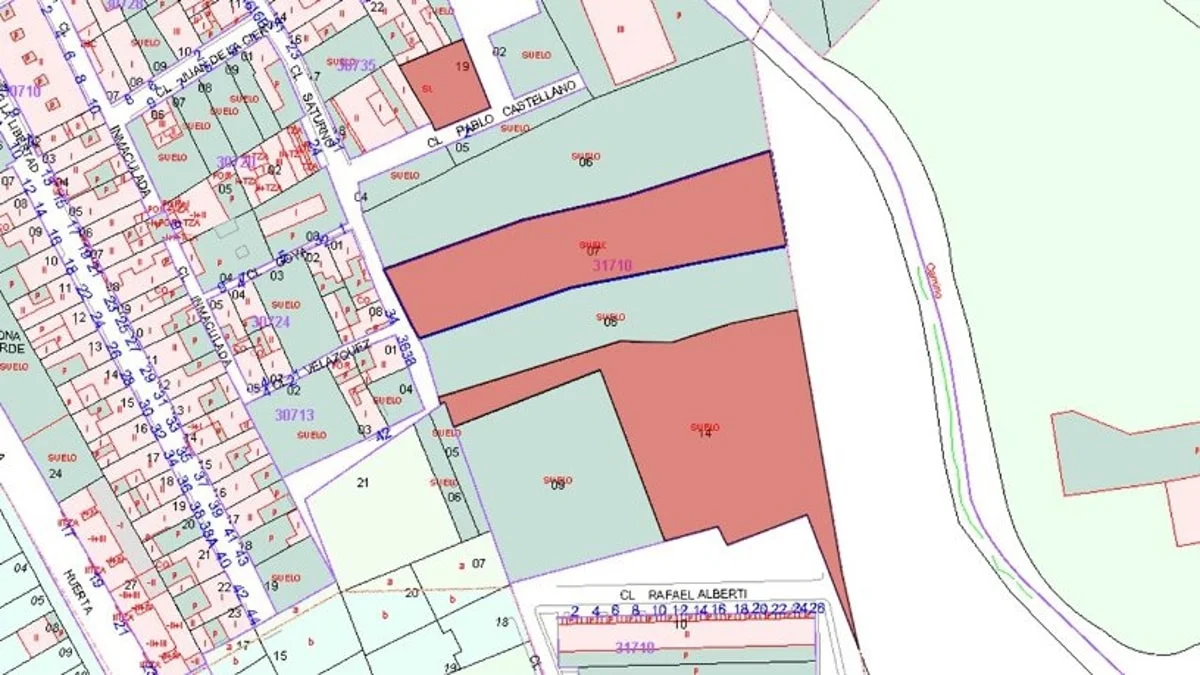 Urbanizable Murcia plot, 4,332 m²
