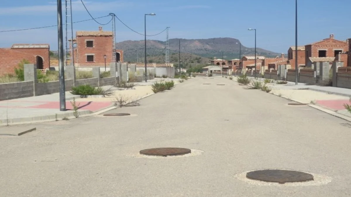 Promoción residencial paralizada en Hellín