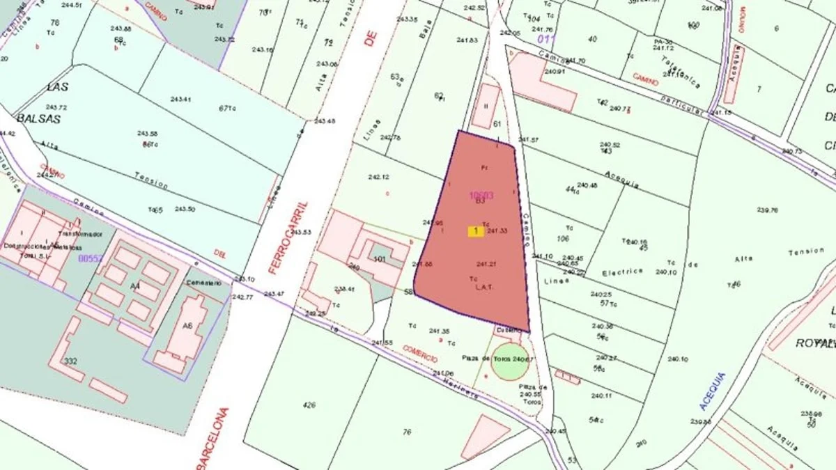 Terreno urbanizable de uso residencial