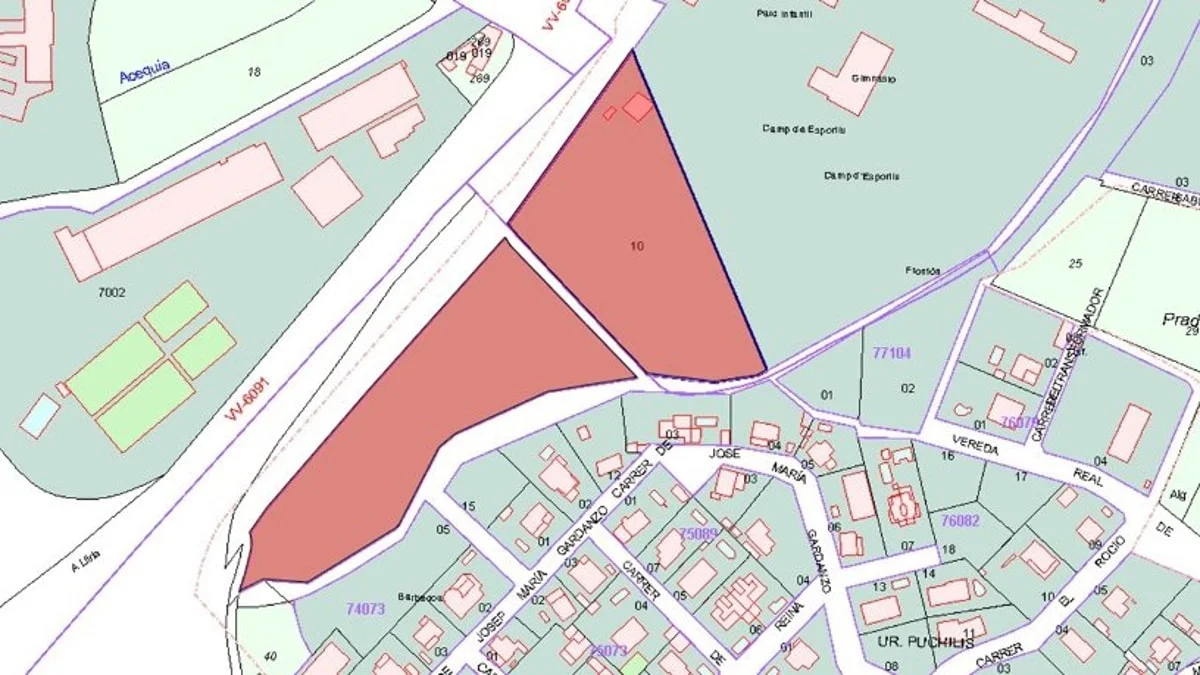 Terreno urbano con alta edificabilidad