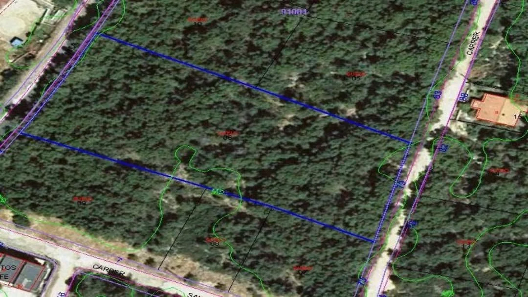 Urbanizable land near Sant Pere