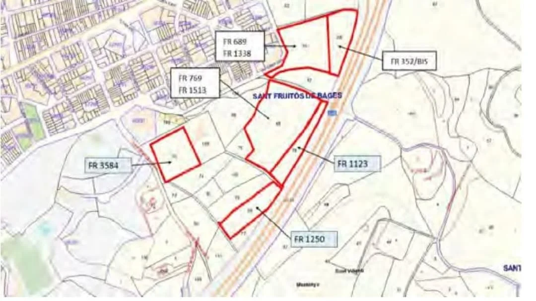 Residential development land near Barcelona