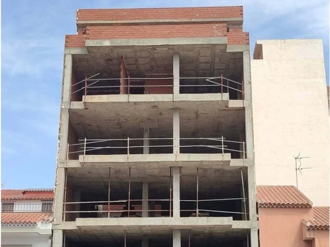 Halted ten-unit residential building project