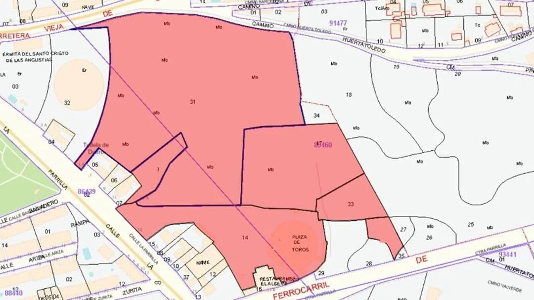 Developable residential land near Valladolid