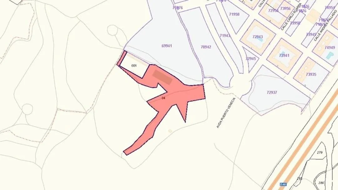 Suelo urbanizable en Zaragoza, cuota del 16,66%
