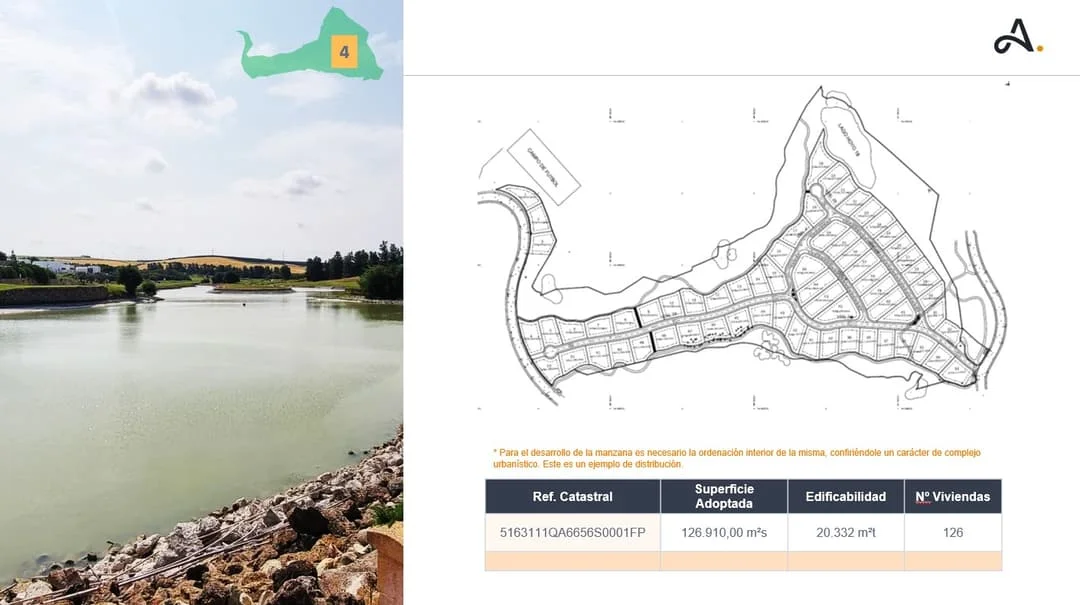 Suelo urbano Montecastillo, 20.332 m² edificables