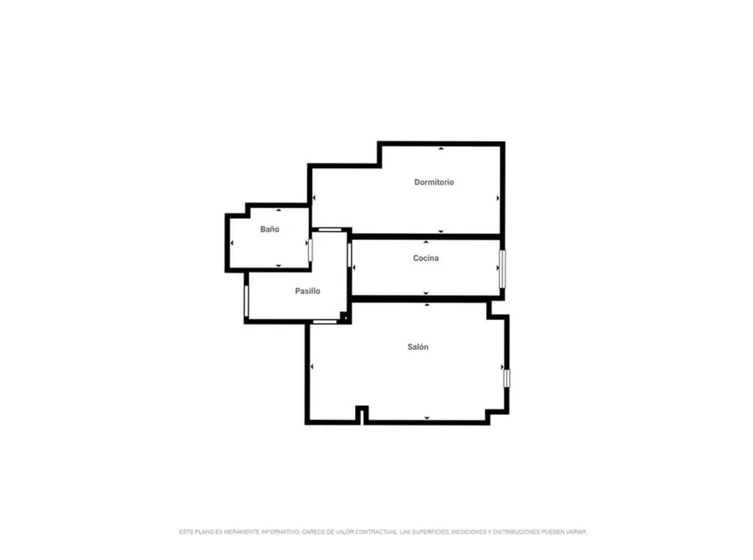 Piso orientado al sur en Murcia, 70 m²
