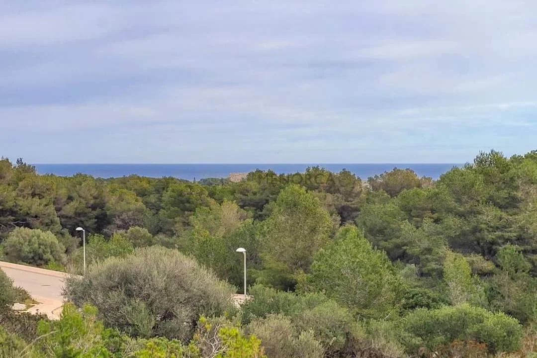 Urban Menorca plot with sea views