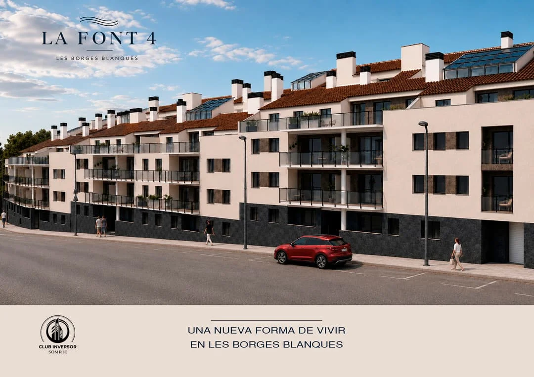 Piso de dos habitaciones en Les Borges Blanques