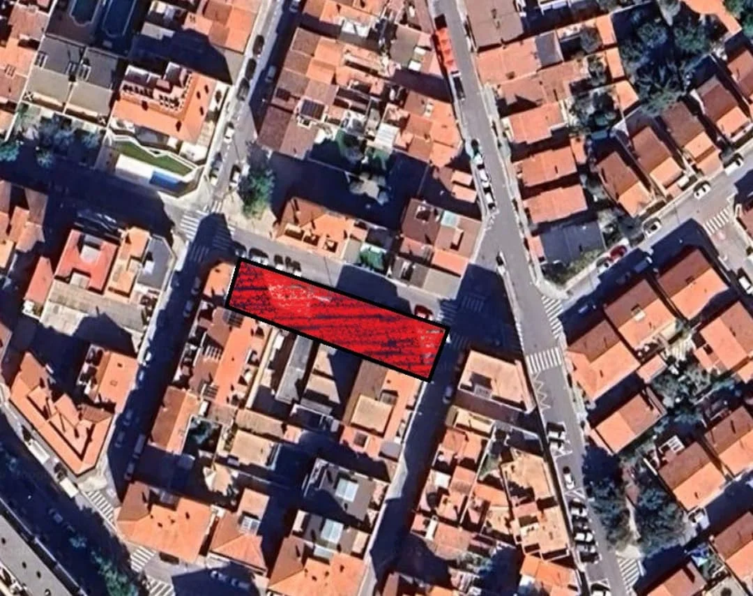 Parcela urbana céntrica, 1.491 m² edificables