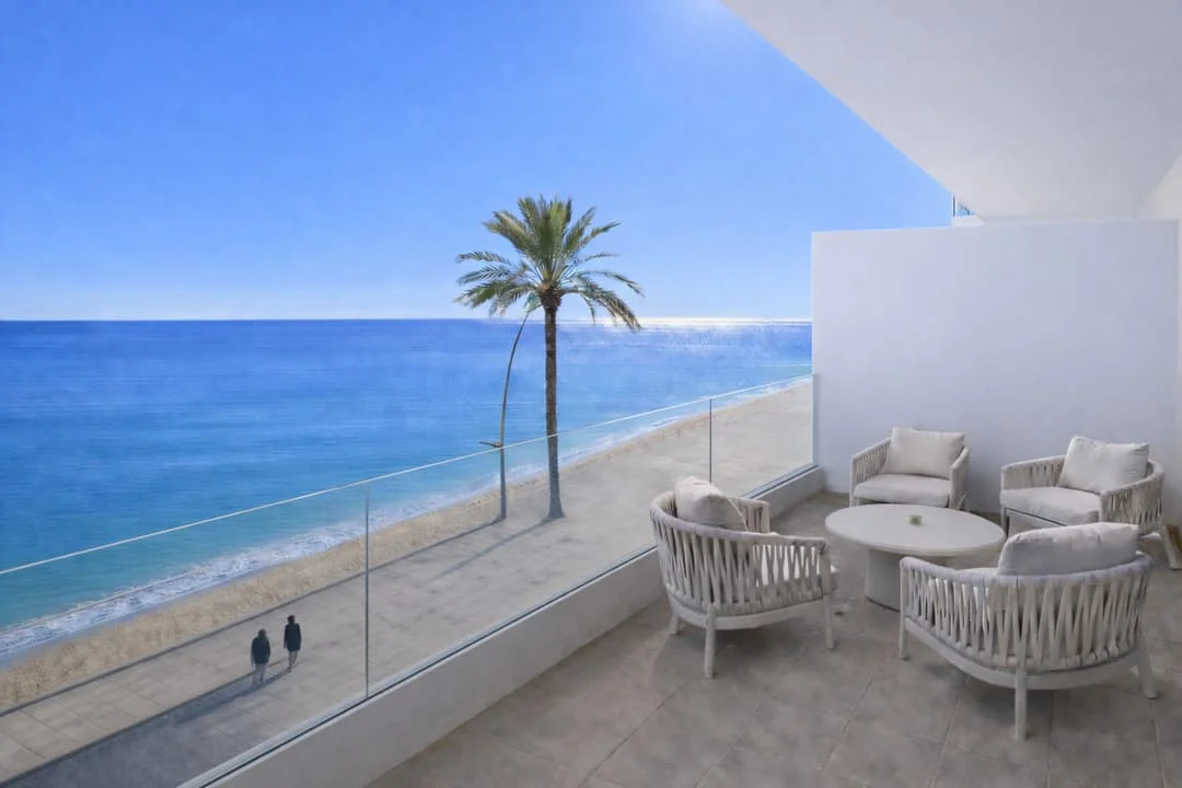 Piso en primera línea en Garrucha, 61 m²