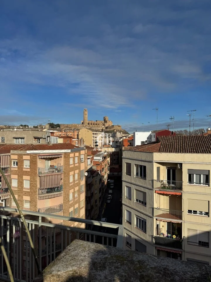 Ático en Cappont con vistas a la Seu Vella