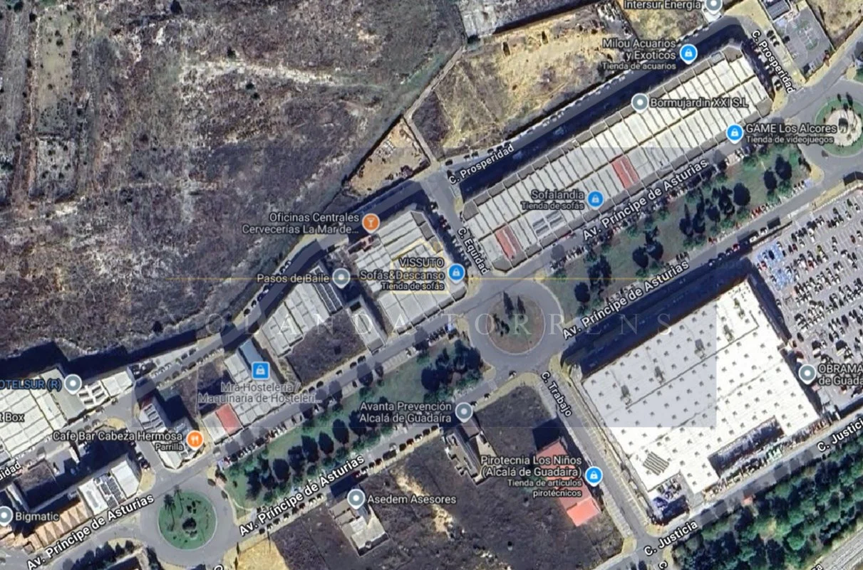 Industrial plot pair in Cabeza Hermosa