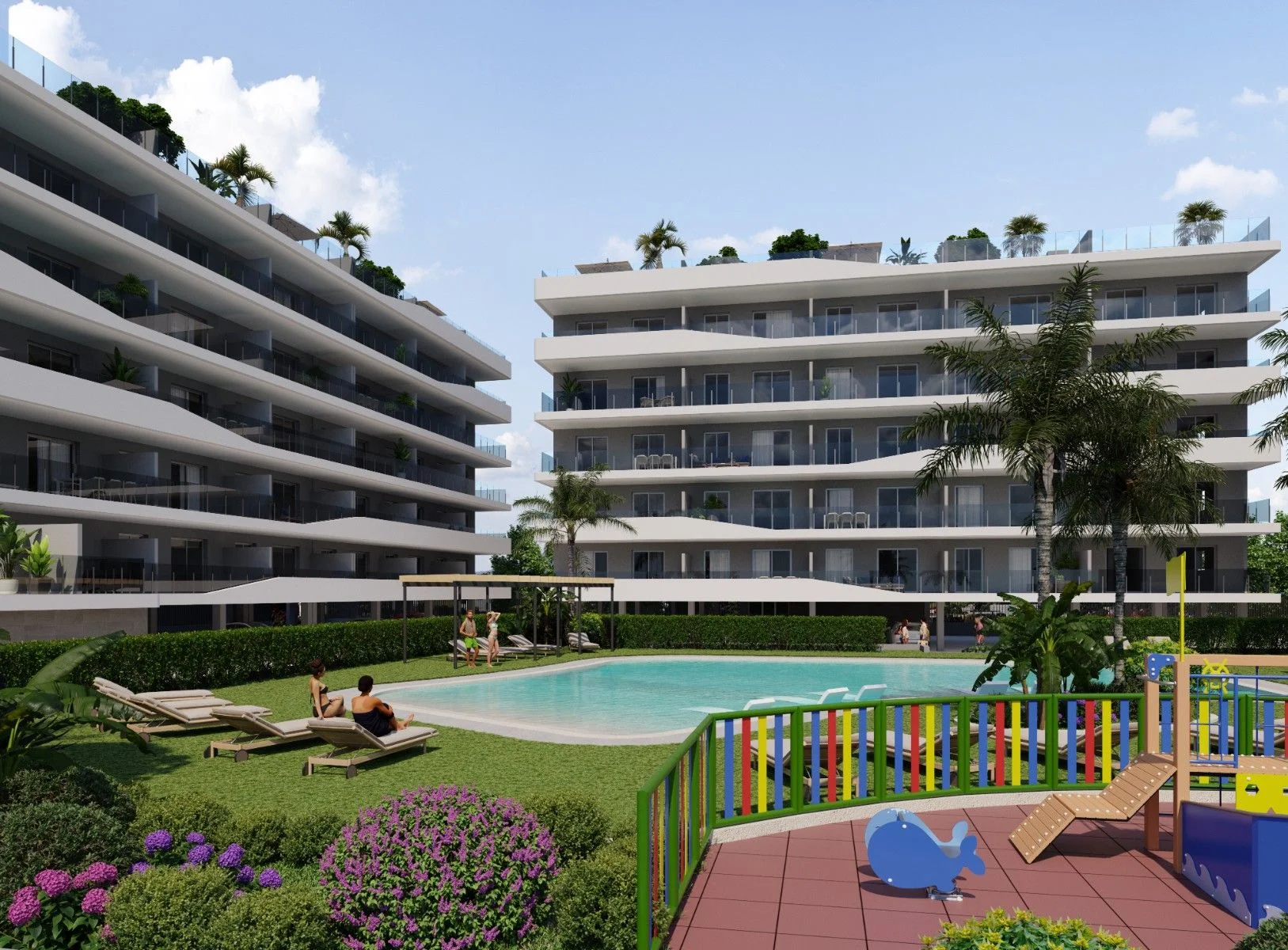 Piso nuevo en Santa Pola, 3 dormitorios