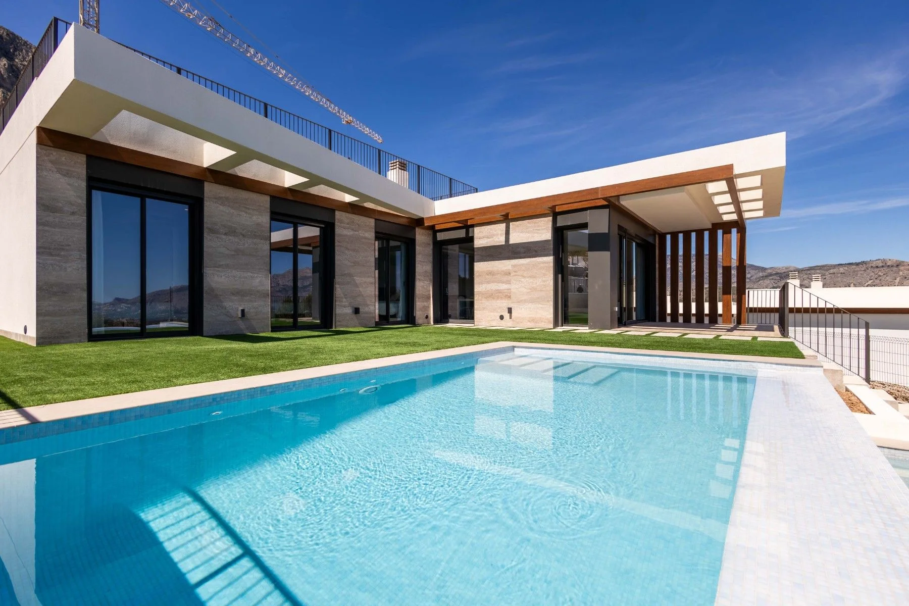 Villa nueva en Polop, 162 m²