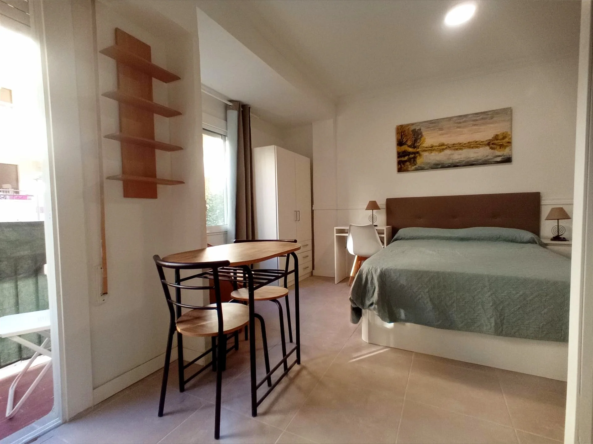 Reformed three-unit studio rental investment